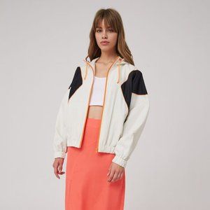 Warrior Jacket, White w. Black